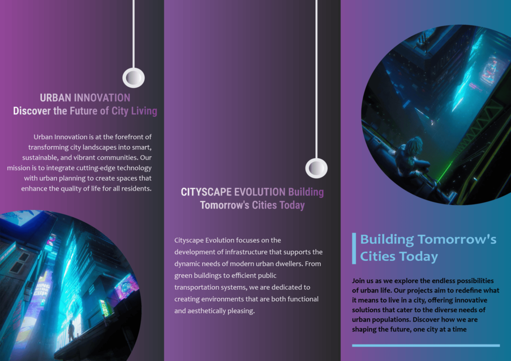 Urban Innovation Brochure