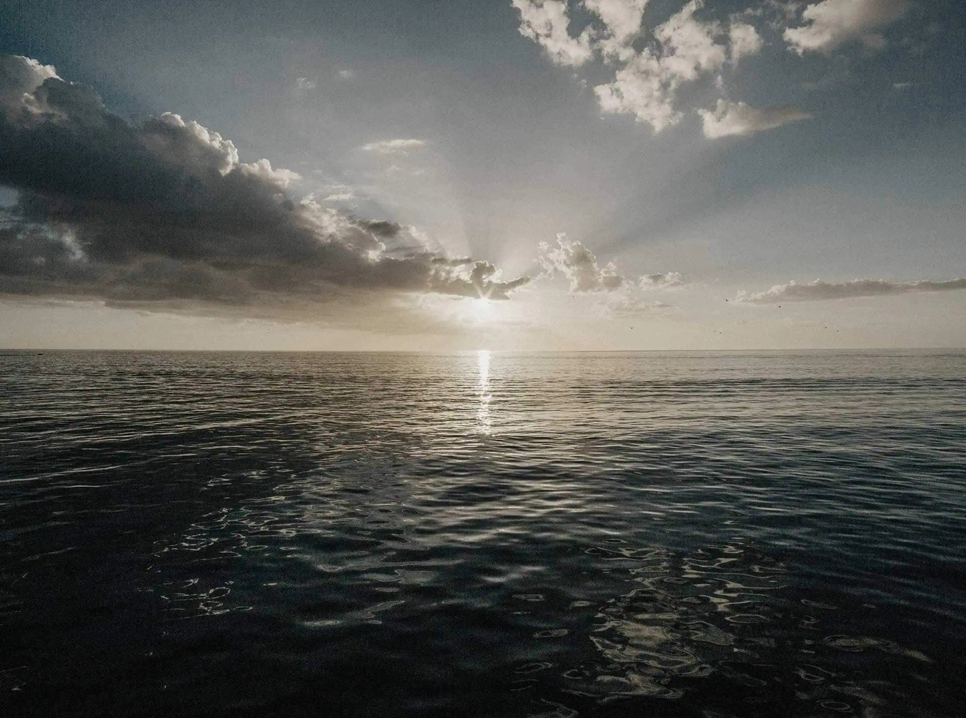 Ephemeral Glow - The Ocean’s Farewell to the Sun