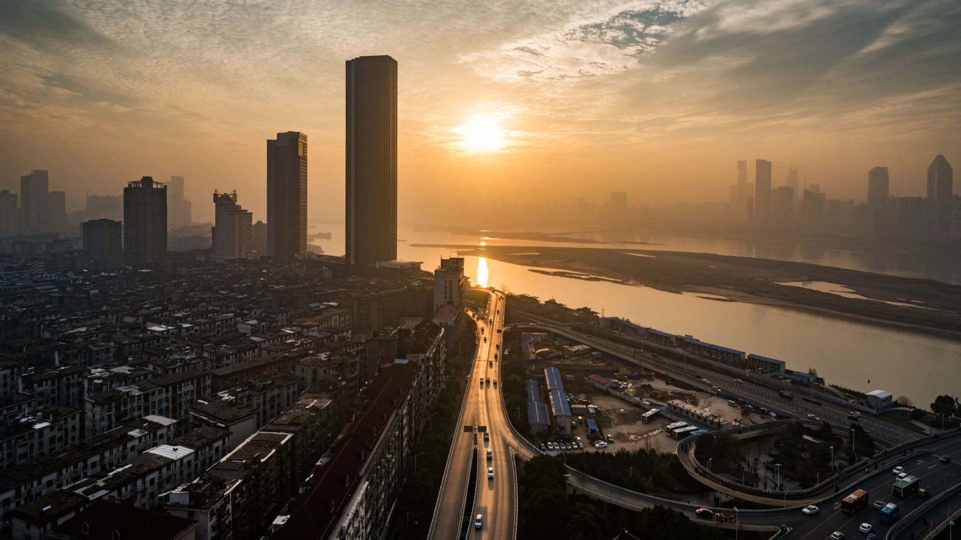 Golden Reverie - The City’s Quiet Glow